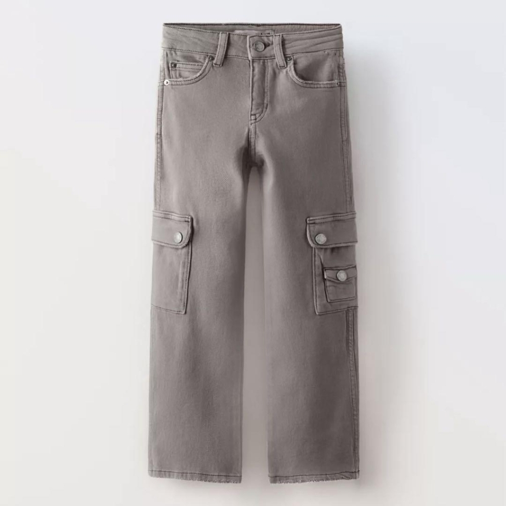 Zara | Charcoal Utility Pants